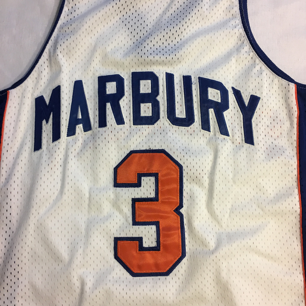 Y2K Starbury Jersey Vintage White NEW Old Stock Stephon Marbury 2000s - Picture 4 of 11